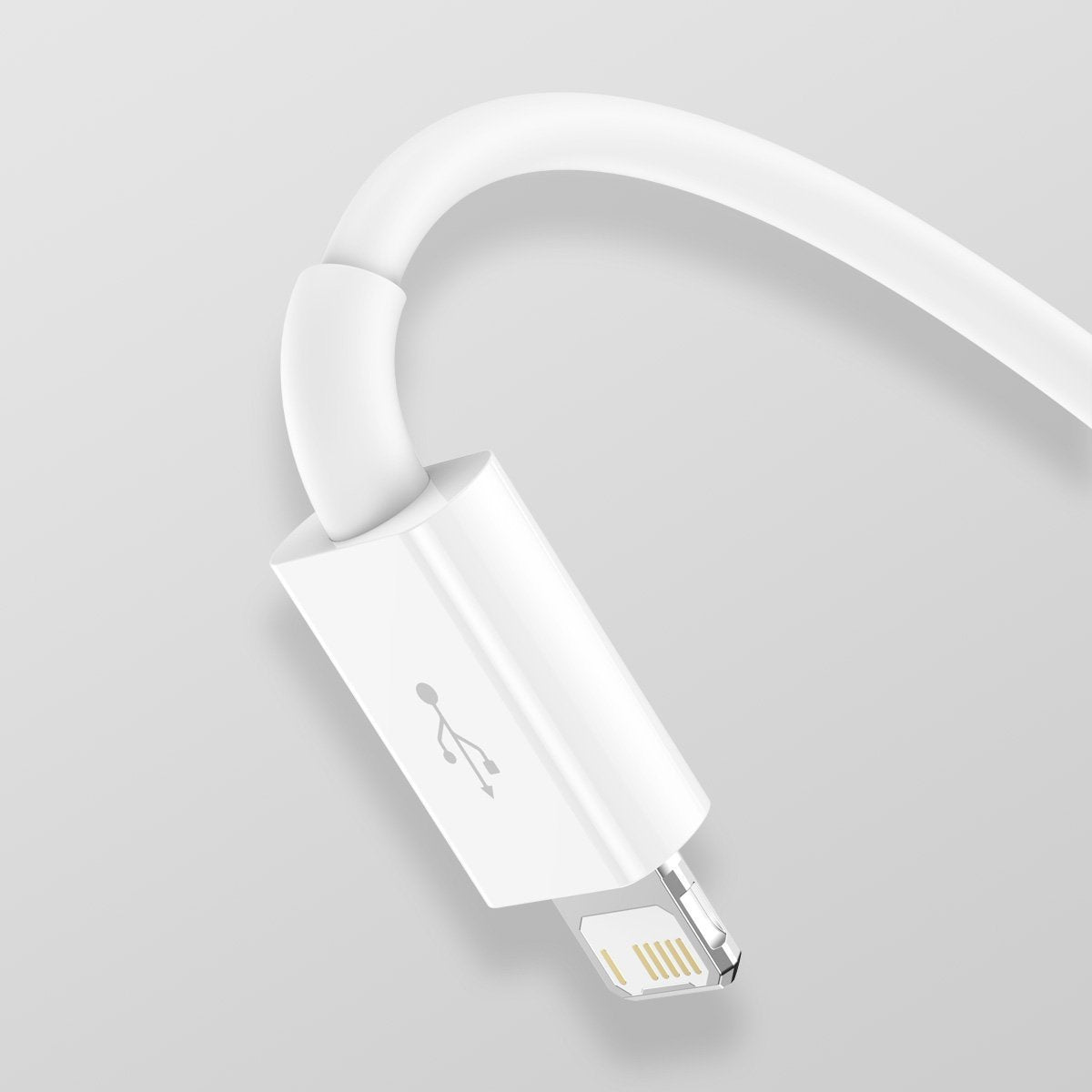 Baseus Καλώδιο USB 3σε1 Superior Series, USB σε MicroUSB / USB-C / Lightning, 3.5A, 1.5 m (Λευκό)