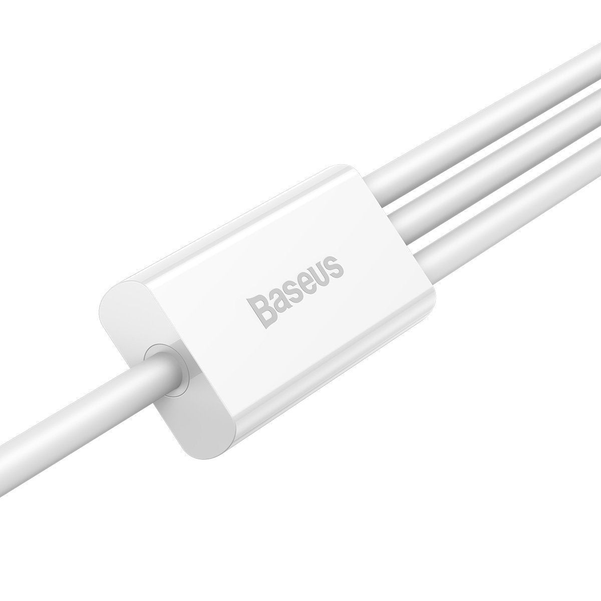 Baseus Καλώδιο USB 3σε1 Superior Series, USB σε MicroUSB / USB-C / Lightning, 3.5A, 1.5 m (Λευκό)