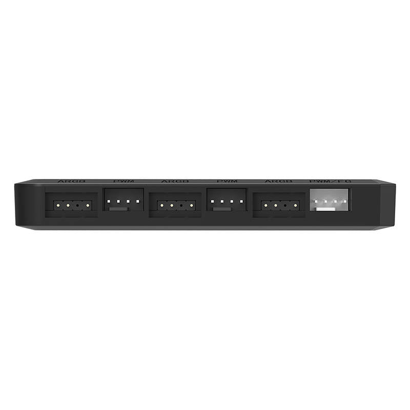 Darkflash Μονάδα ελέγχου ανεμιστήρα RC2 RGB PWM (Μαύρο)