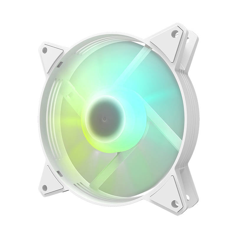 Darkflash Σετ Ανεμιστήρων PC RGB C6 3σε1 120x120 (Λευκό)