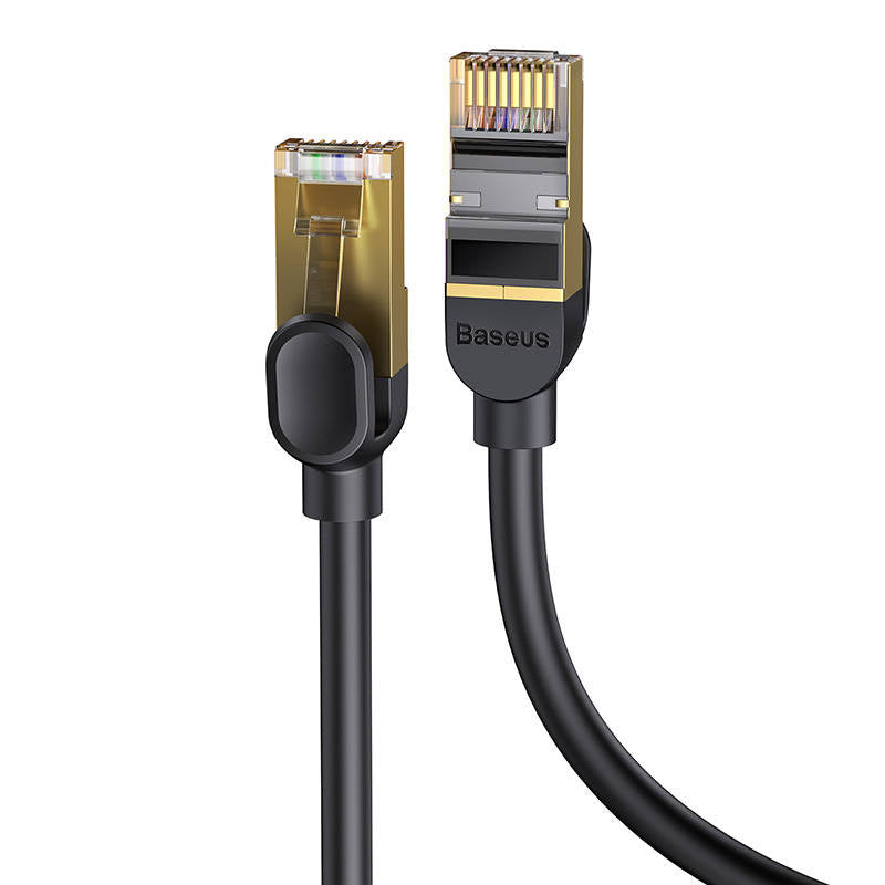 Baseus Καλώδιο Δικτύου Ethernet RJ45, 10Gbps, 1m (Μαύρο)