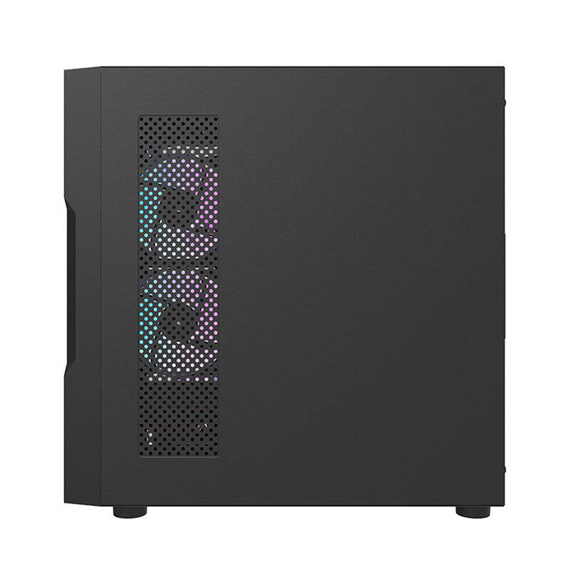 Darkflash DK431 Mesh  θήκη υπολογιστή (μαύρη) + 4 ανεμιστήρες ARGB