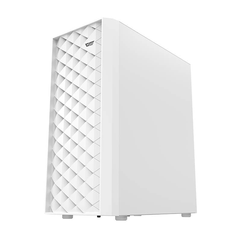 Darkflash DK351 θήκη υπολογιστή (λευκή) + 4 ανεμιστήρες RGB