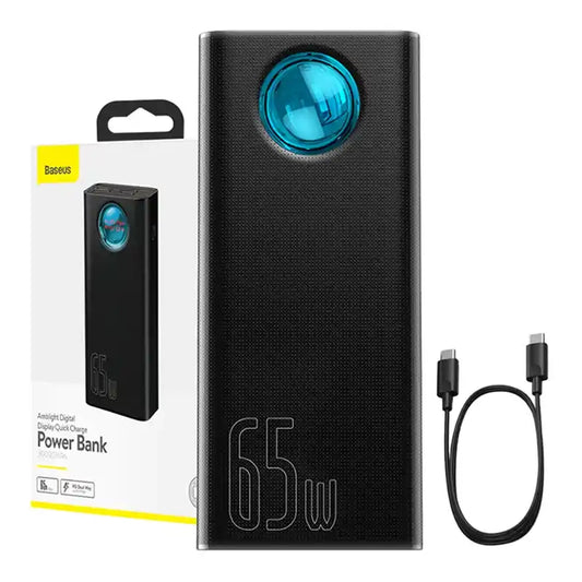 Baseus Powerbank Amblight 30000mAh 4xUSB USB-C 65W (Μαύρο)