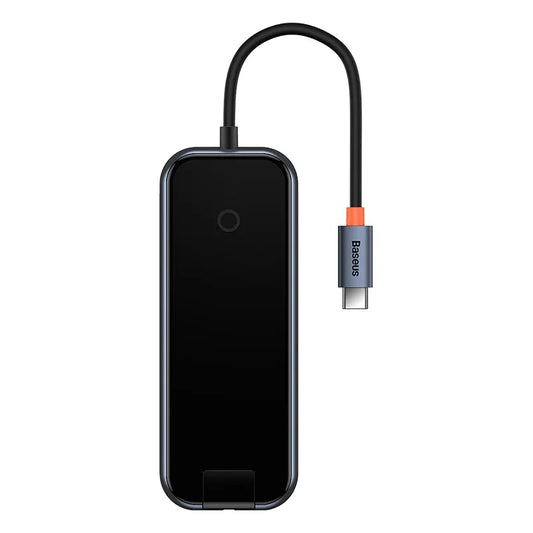 Baseus Docking Station 5σε1 AcmeJoy Series USB-C σε 2xUSB 3.0 + USB 2.0 + USB-C PD + RJ45 (Γκρι)