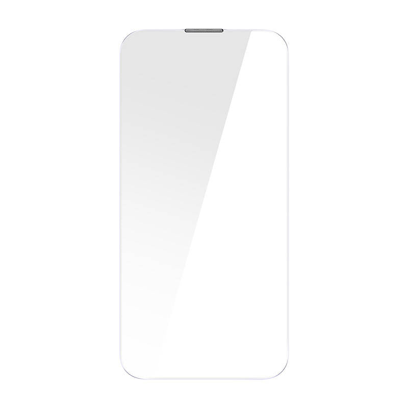 Baseus Προστατευτικό Οθόνης Crystal Tempered Glass Dust-proof 0.3mm για iPhone 14 Pro (2τμχ) (Διαφανές)