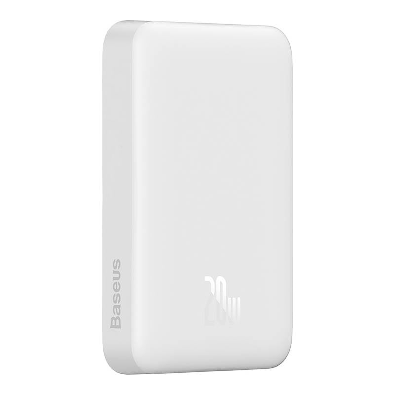 Baseus Powerbank Magnetic Mini MagSafe 10000mAh, USB-C 20W (Λευκό)