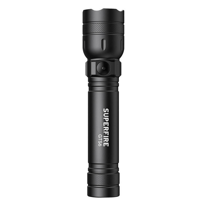 Φακός Superfire GTS6 – 360 lm, USB-C, 7W, 5 λειτουργίες, 150 μ.