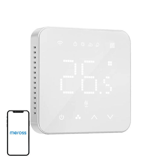 Meross Έξυπνος Θερμοστάτης MTS200HK(EU) WiFi HomeKit (Λευκό)