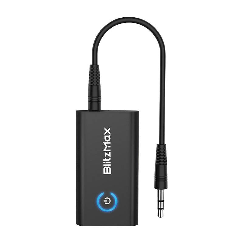 Blitzwolf/BlitzMax Πομποδέκτης Bluetooth 5.2  BT05, aptX (Μαύρο)