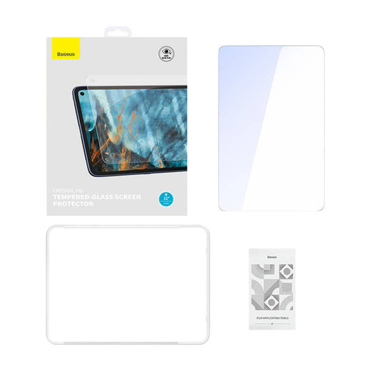 Baseus Προστατευτικό Οθόνης Crystal Tempered Glass 0.3mm για Tablet Huawei MatePad Pro 11" (Διαφανές)