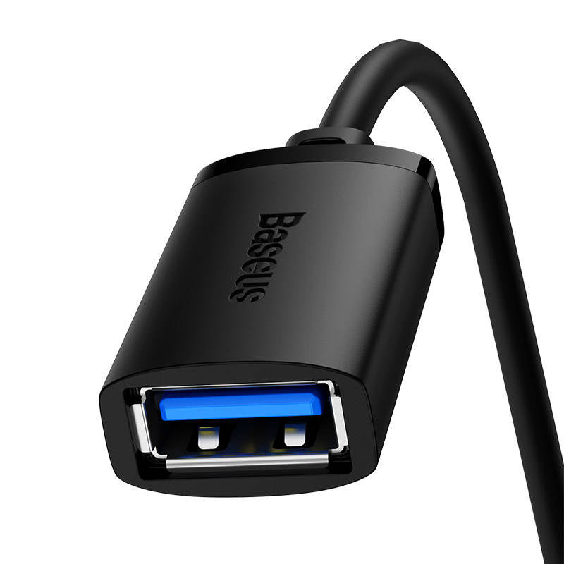 Baseus Καλώδιο Επέκτασης USB 3.0 AirJoy Series (Αρσενικό σε Θηλυκό) 2m (Μαύρο)