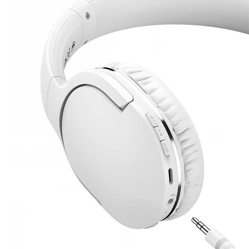 Baseus Ασύρματα Ακουστικά Encok D02 Pro Bluetooth 5.3 (Λευκό)