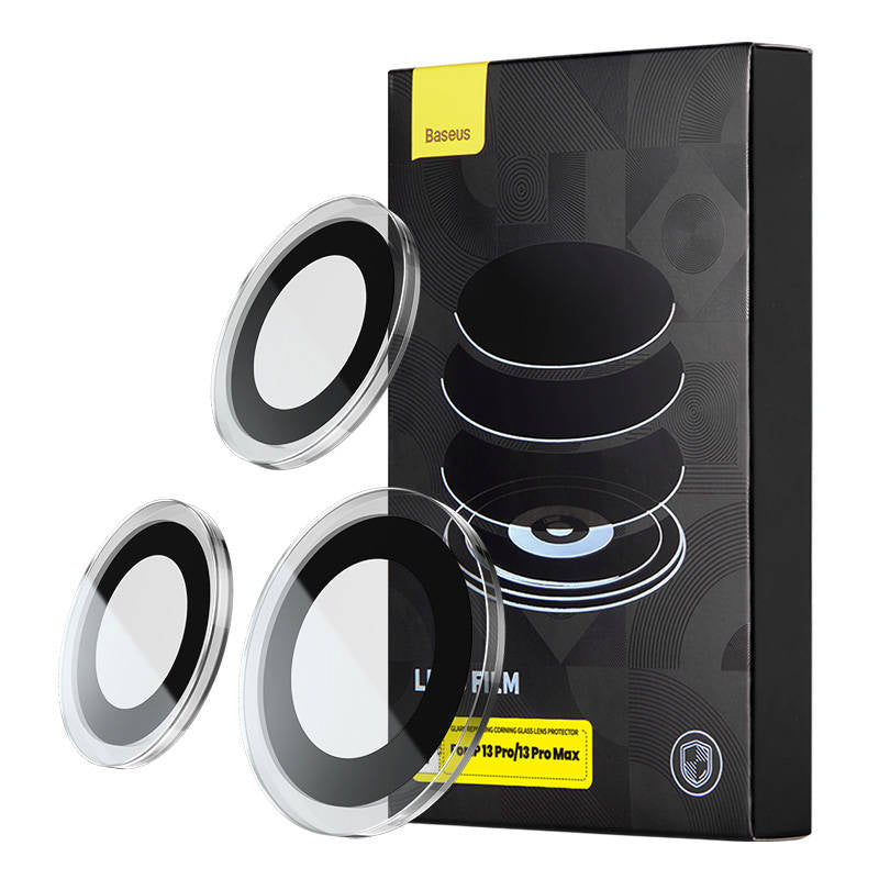 Baseus Προστατευτικό Φακών Κάμερας Tempered Glass για iPhone 13 Pro/13 Pro Max (Διαφανές)