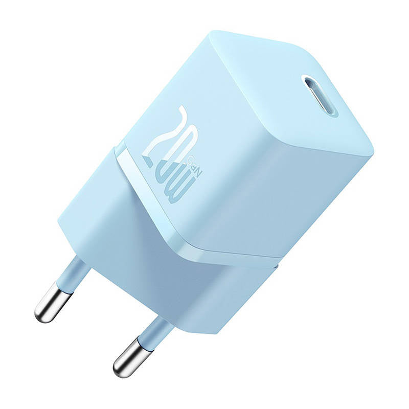Baseus Mini Φορτιστής GaN5 20W (Γαλάζιο)
