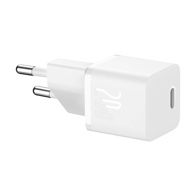 Baseus Mini Φορτιστής GaN5 20W (Λευκό)