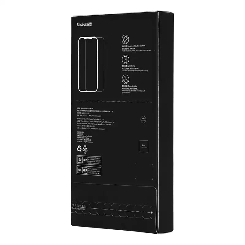 Baseus Προστατευτικό Οθόνης Tempered Glass με Φίλτρο Ιδιωτικότητας Crystal Series για iPhone 14 Pro