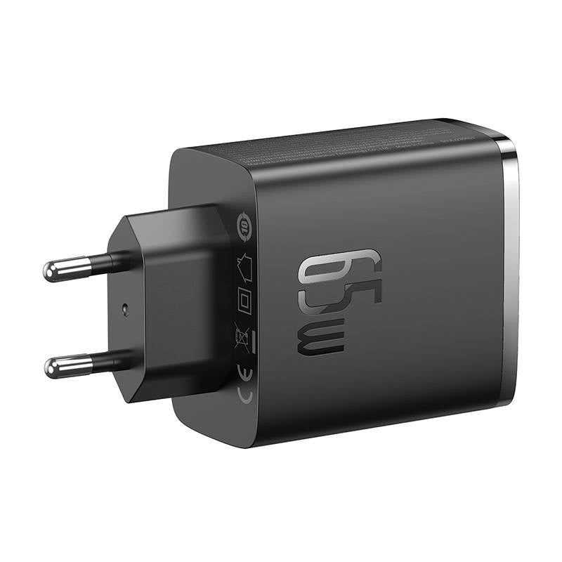 Baseus Φορτιστής OS-Cube Pro 2xUSB-C + USB, 65W (Μαύρο)