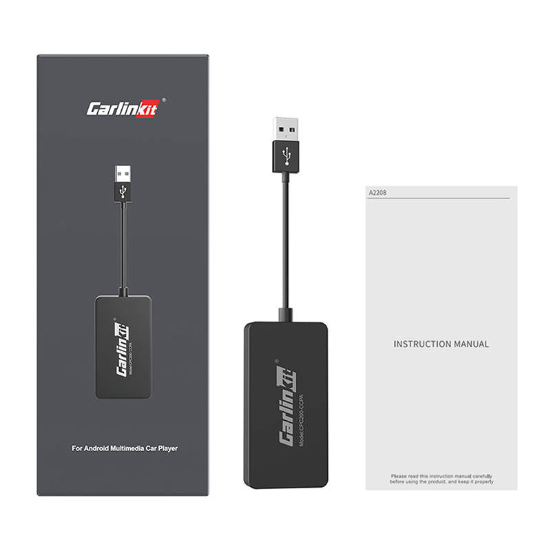 Ασύρματος προσαρμογέας Carlinkit CCPA Apple Carplay/Android Auto (μαύρο)