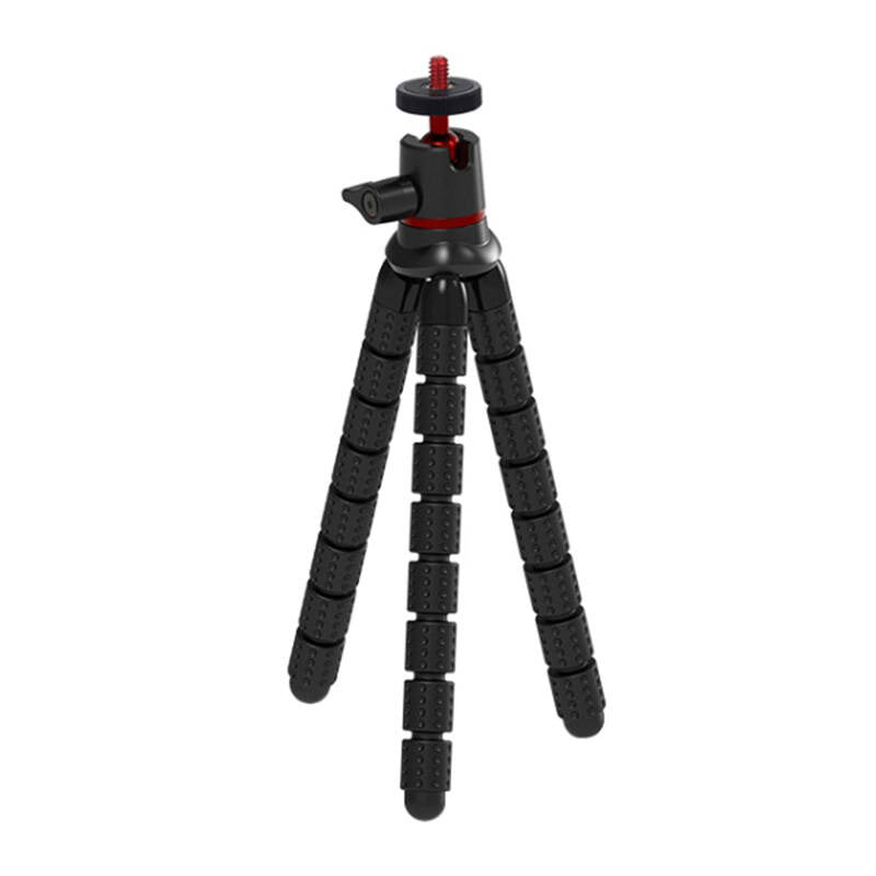 Tripod PULUZ Flexible Holder with Remote Control for cell phones (Apple) and sports cameras (DJI Action, GoPro, Insta360)