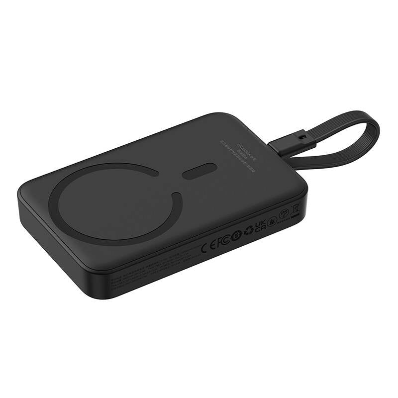 Baseus Powerbank Magnetic Mini MagSafe 10000mAh, USB-C 30W (Μαύρο)