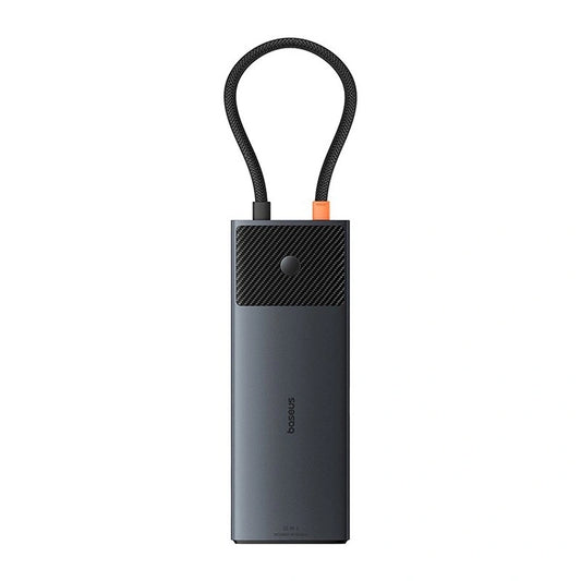 Baseus Docking Station 10σε1 USB-C σε 2xHDMI, 3xUSB-A, USB-C, RJ45, SD/TF, PD (Μαύρο)