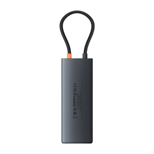 Baseus Docking Station 10σε1 USB-C σε 2xHDMI, 3xUSB-A, USB-C, RJ45, SD/TF, PD (Μαύρο)
