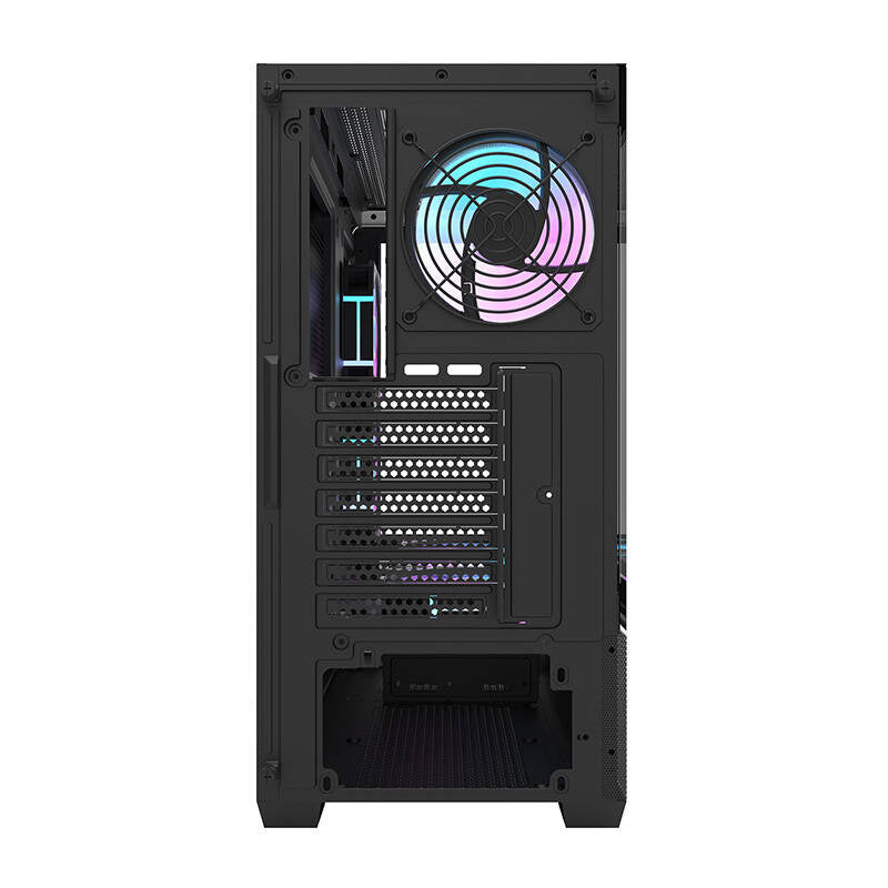 Darkflash Κουτί Υπολογιστή DS900 AIR με 6 ανεμιστήρες ARGB (Μαύρο)