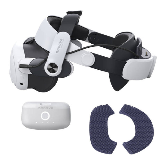 BOBOVR M3 Pro Ιμάντας Κεφαλής για το Oculus Quest 3 / Quest 3S + Μπαταρία
