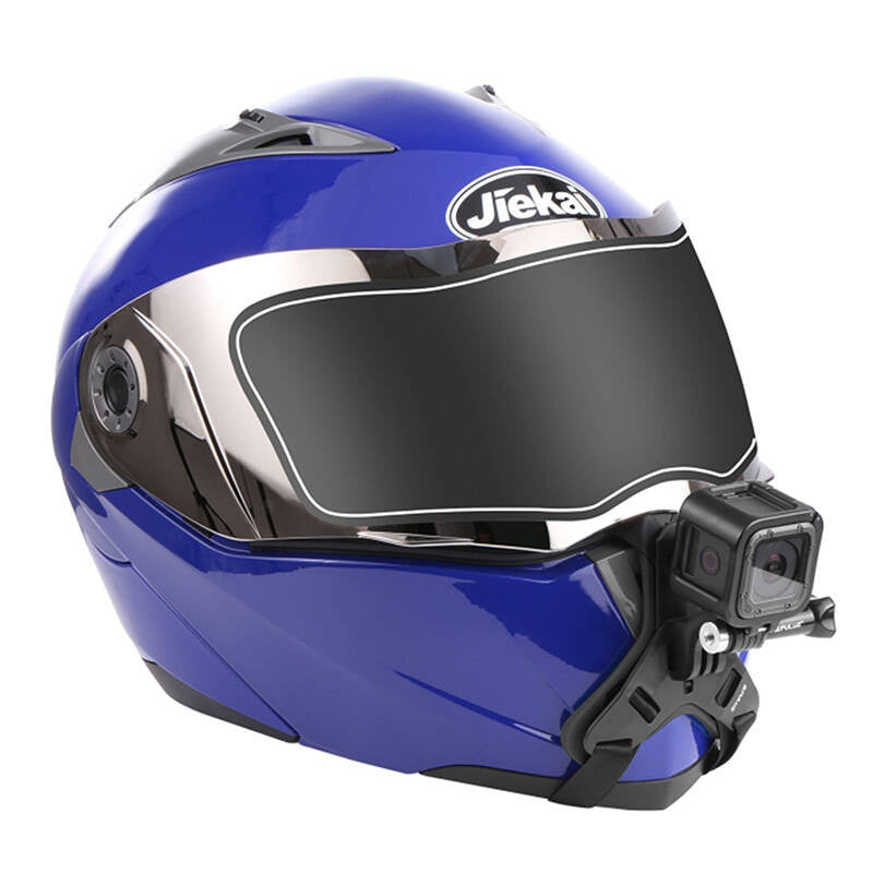 Motorcycle Helmet Chin Strap Mount PULUZ for action cameras  (including X5 / X4, Osmo Action 5 Pro)