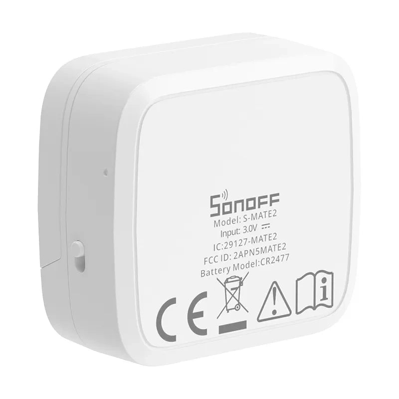 Sonoff Ενδιάμεσος Διακόπτης Smart Switch S-MATE2 WiFi (No Neutral) (Λευκό)