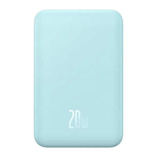 Baseus Powerbank Magnetic Mini 5000mAh, USB-C 20W (Γαλάζιο)