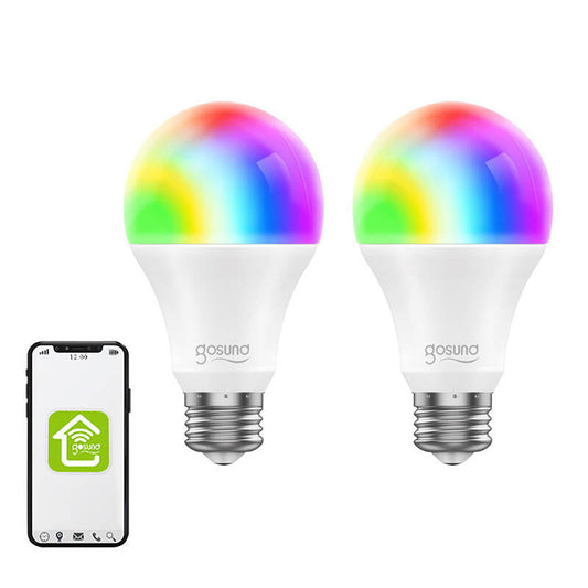 NiteBird Έξυπνη Λάμπα LED WB4, RGB, E27, Tuya (2τμχ)
