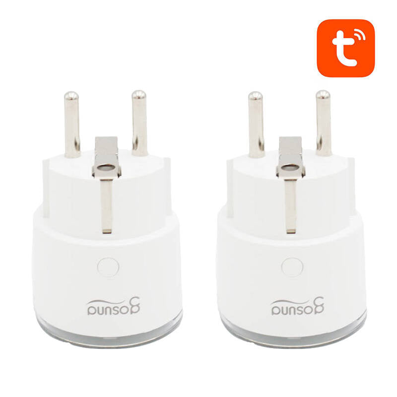 Gosund Έξυπνη Πρίζα WiFi SP111, 3680W 16A, Tuya (2τμχ) (Λευκό)