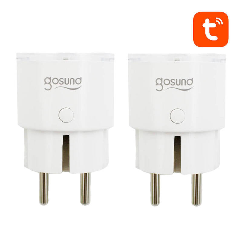Gosund Έξυπνη Πρίζα WiFi SP111, 3680W 16A, Tuya (2τμχ) (Λευκό)