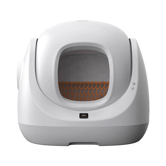 Catlink Έξυπνη Αυτοκαθαριζόμενη Αμμοδόχος BayMax Lite (Ανοιχτό Γκρι)