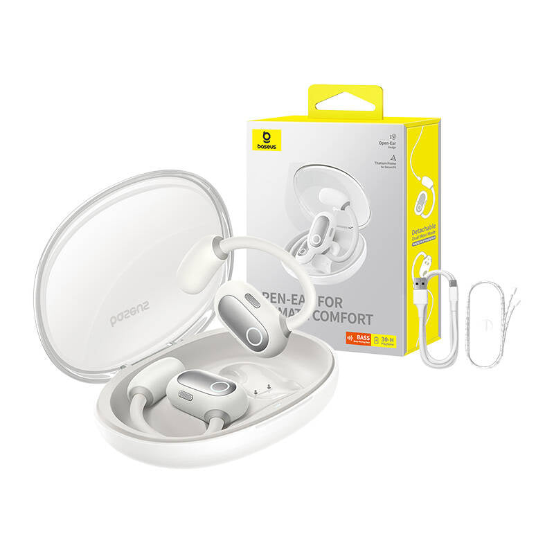 Earphones TWS Baseus Eli Sport 1, (white)