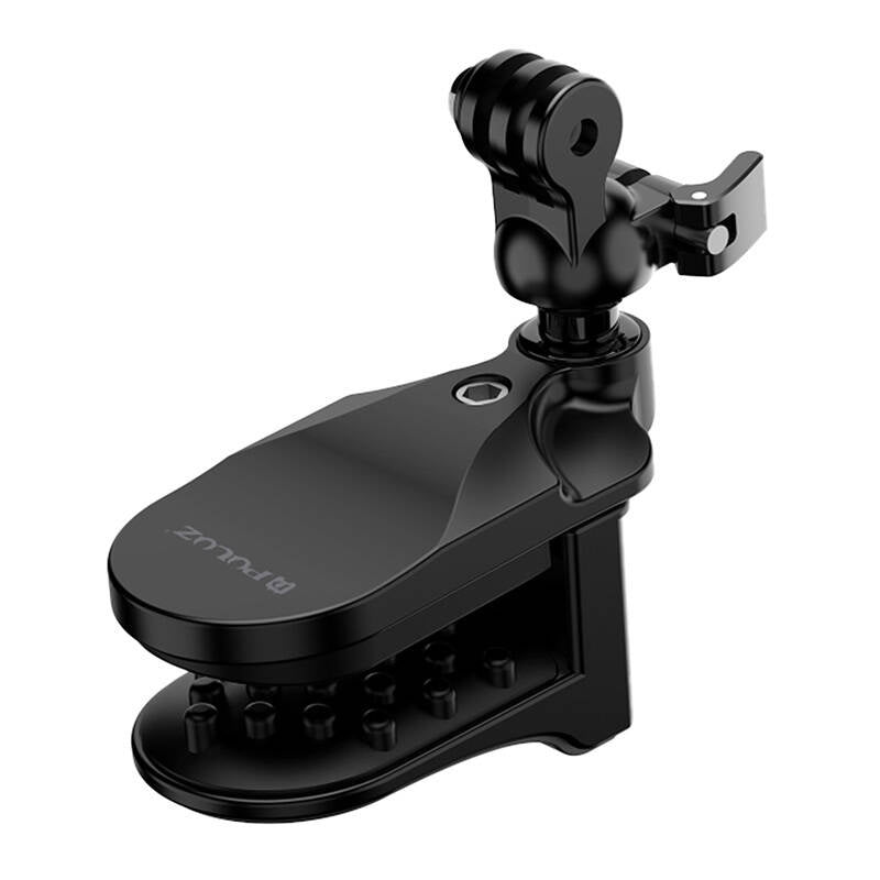 Helmet Mount PULUZ for Action Cameras (DJI Action, GoPro Hero)(Black)