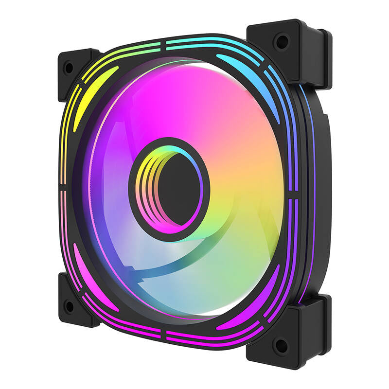 Darkflash Σετ Ανεμιστήρων PC ARGB INF24 3σε1 (Μαύρο)