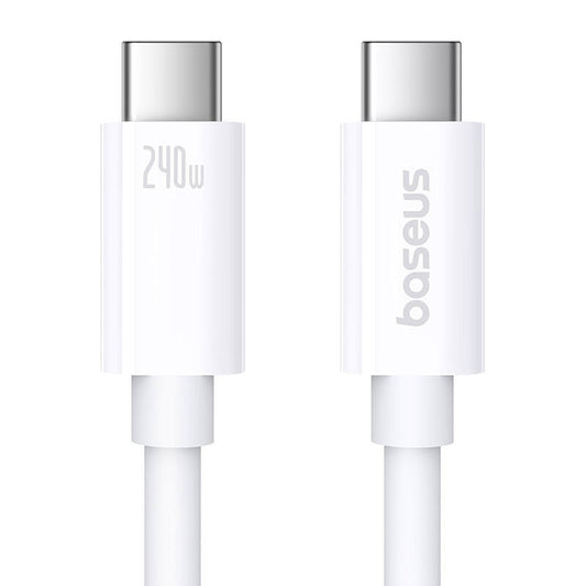 Baseus Superior Series 2 USB-C to USB-C USB4 cable, 240W, 1m (white)
