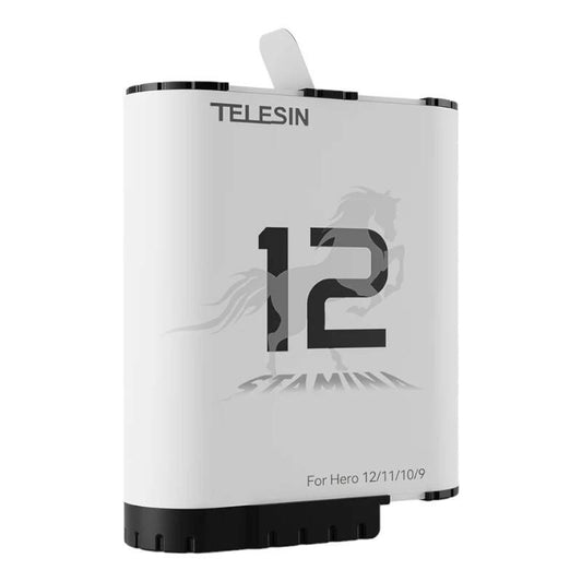 High performance stamina battery TELESIN for GoPro Hero 12/11/10/9