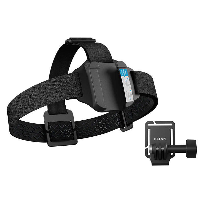 Headband TELESIN with Quick Release for action cameras