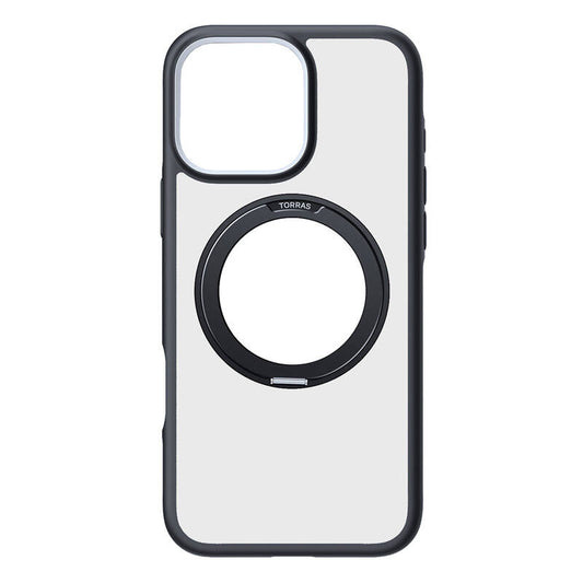 Etui Torras Ostand R Fusion for iPhone 16 Pro (Black)