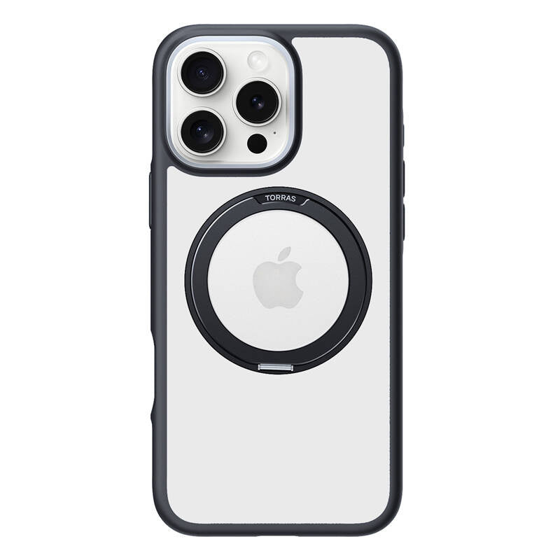 Etui Torras Ostand R Fusion for iPhone 16 ProMax (Black)