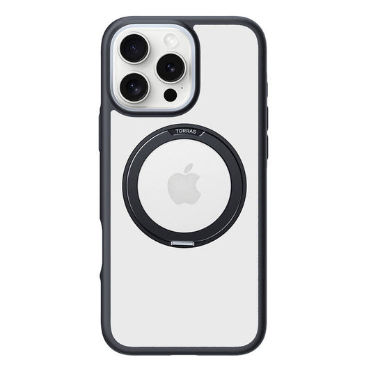 Etui Torras Ostand R Fusion for iPhone 16 ProMax (Black)