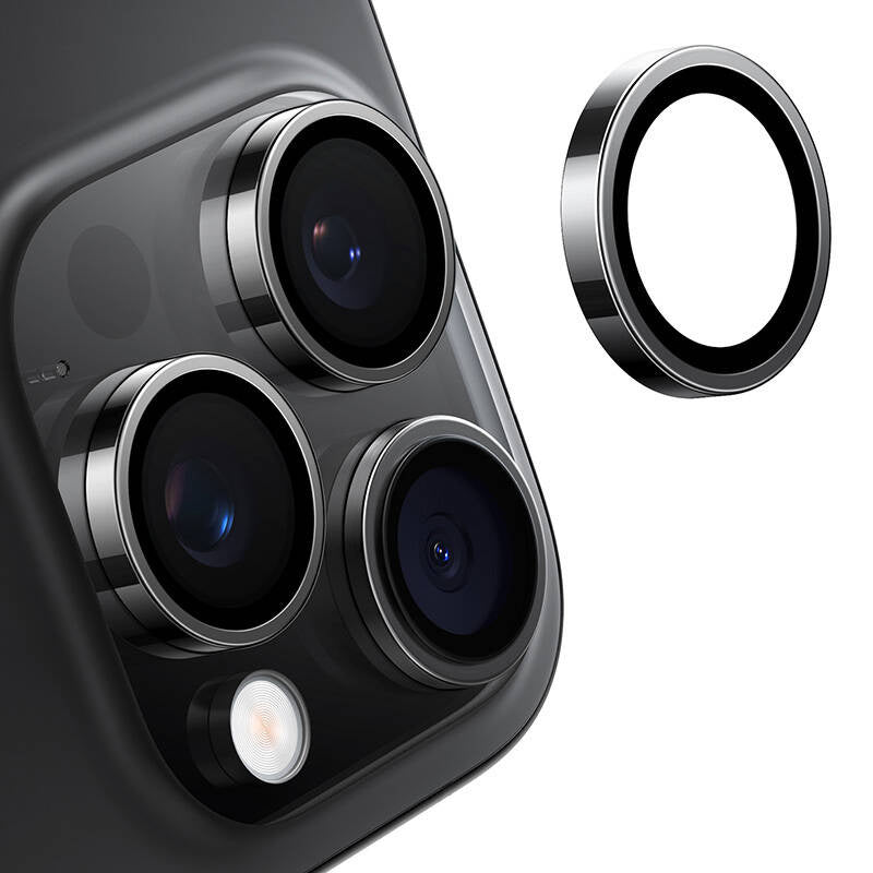 Camera glass Lensguard for iPhone 16 ProMax (Black)