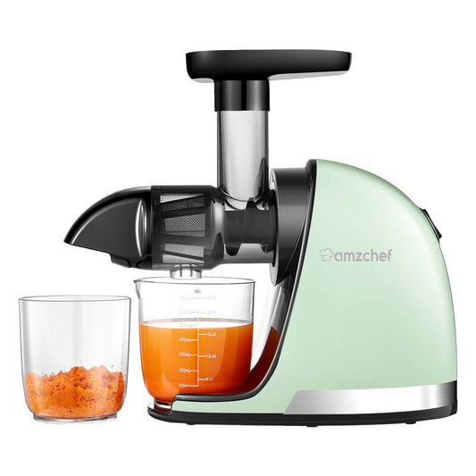 AMZCHEF Slow Juicer ZM1501-GN-SM  (Green)