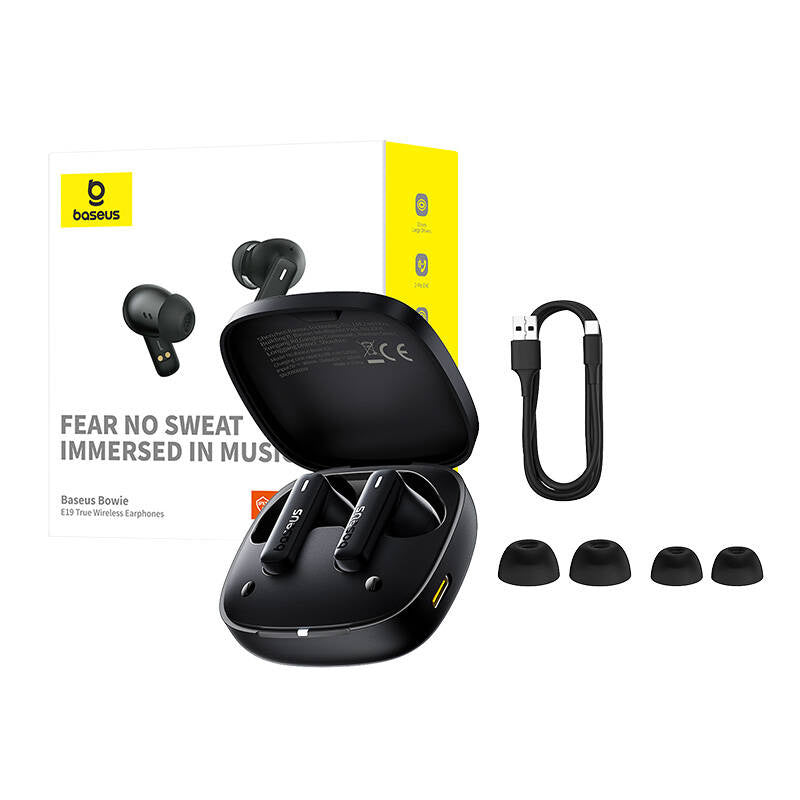 Baseus Bowie E19 True Wireless Earphones (black)
