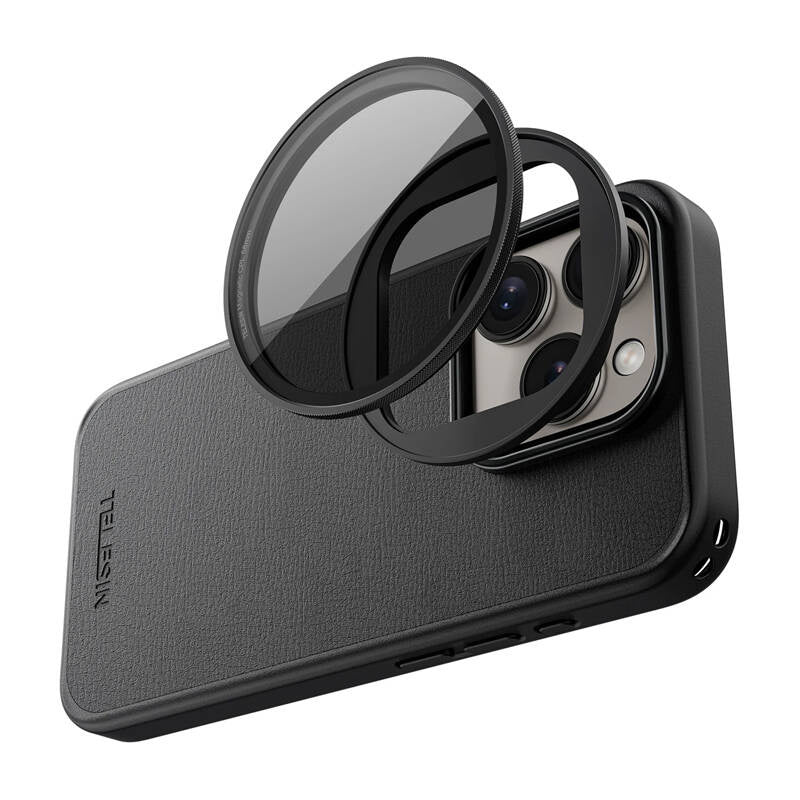 Magnetic CPL lens filter 58mm Telesin for iPhone 15 Pro/Pro Max