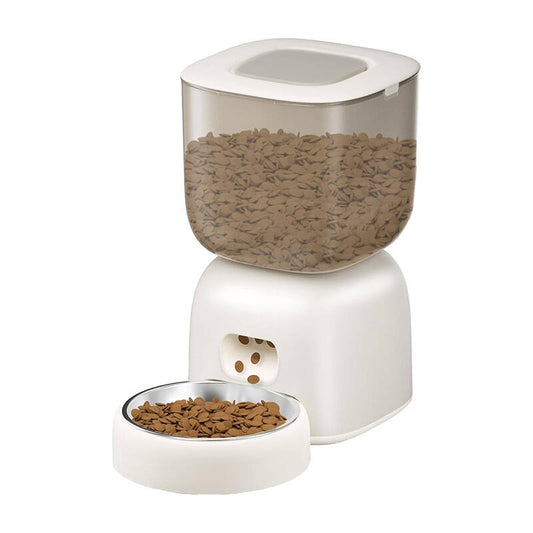 Automatic food dispenser Petwant (white)